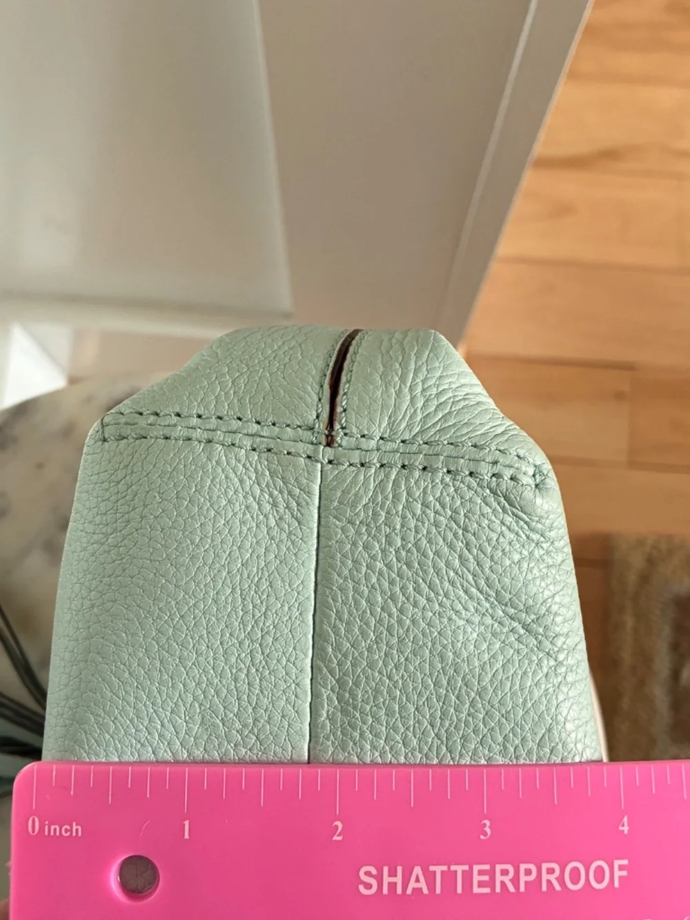 Kate Spade Grace Blue Grey Street Cooper bucket crossbody